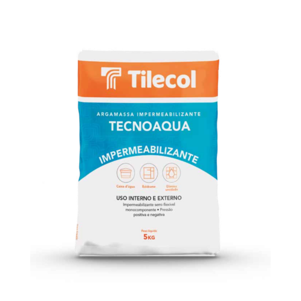 ARGAMASSA IMPERMEABILIZANTE TECNOAQUA / Sem estoque
