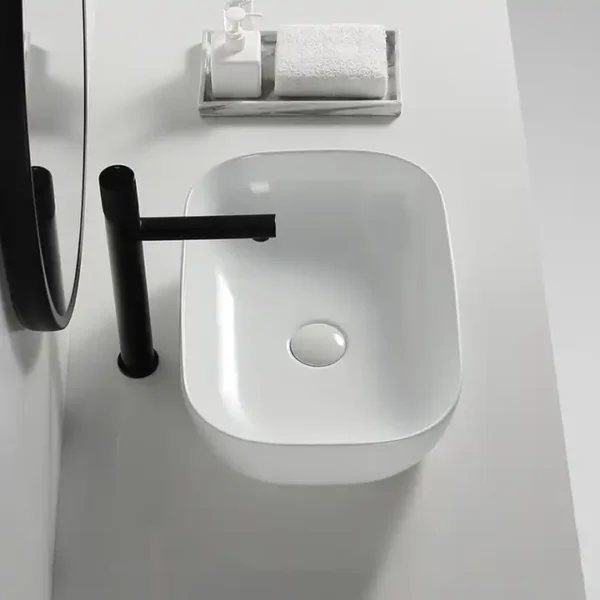 Cuba de Apoio de Mesa Adm - 8013 Branco - Imagem 2