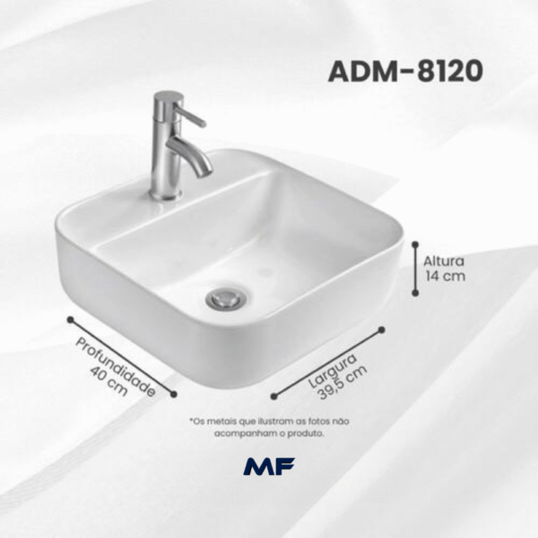 Cuba de Apoio Adm-8120 - Imagem 3