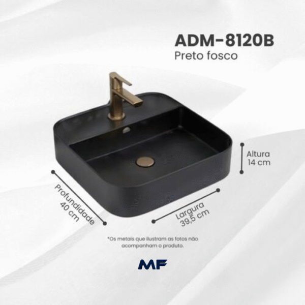 Cuba de Apoio Adm-8120b - Imagem 3