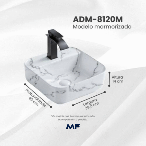 Cuba de Apoio Adm-8120m - Imagem 3